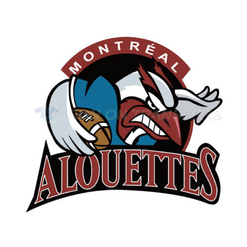 Montreal Alouettes Iron-on Stickers (Heat Transfers)NO.7608